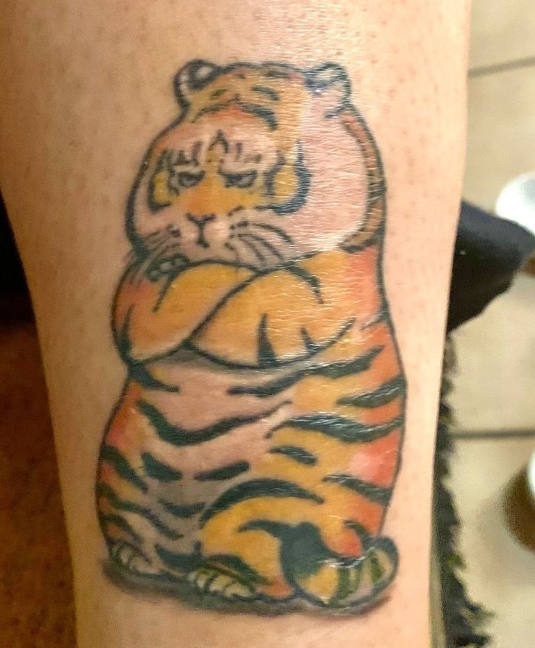 Tattoo Beispiel Tiger